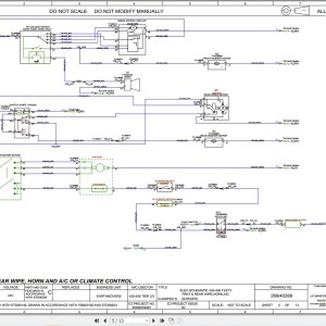 JCB 426 T2 2002-2025 Electrical and Hydraulic Diagram PDF