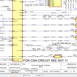 JCB 426ZX S0R T3 2020-2025 Electrical and Hydraulic Diagram PDF