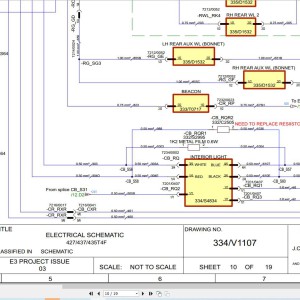 JCB 427 T4F 2015-2025 Electrical and Hydraulic Diagram PDF