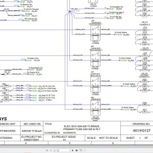 JCB 427ZX S0R T3 2021-2025 Electrical Diagram PDF