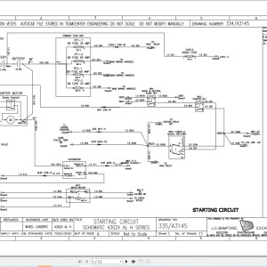 JCB 430ZX 2006-2011 Electrical and Hydraulic Diagram PDF