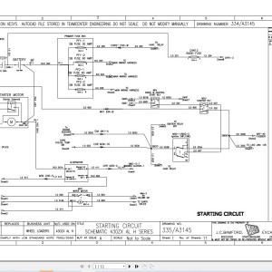 JCB 430ZX PLUS BS III 2011-2015 Electrical and Hydraulic Diagram PDF