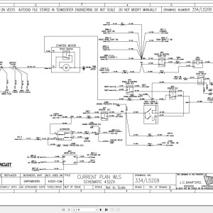 JCB 432ZX PLUS BS3 T3 2014-2025 Electrical and Hydraulic Diagram PDF