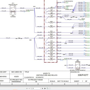 JCB 432ZX T2 3 2007-2019 Electrical and Hydraulic Diagram PDF