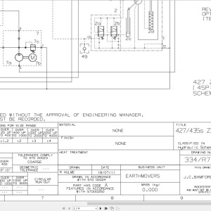 JCB 437 T4i 2011-2016 Electrical and Hydraulic Diagram PDF