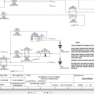 JCB 455ZX T2 3 2014-2025 Electrical and Hydraulic Diagram PDF