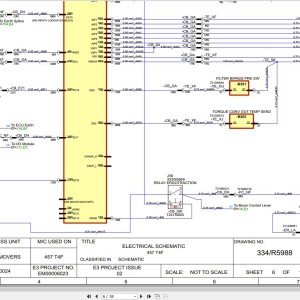 JCB 457 T4F 2014-2021 Electrical and Hydraulic Diagram PDF