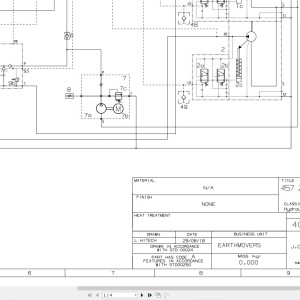 JCB 457ZX T4F STV 2019-2025 Electrical and Hydraulic Diagram PDF