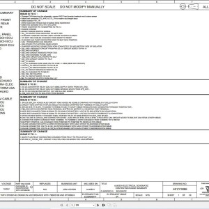 JCB A45E 2021-2025 Electrical and Hydraulic Diagram PDF