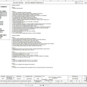JCB AJ48D T4F 2021-2025 Electrical and Hydraulic Diagram PDF