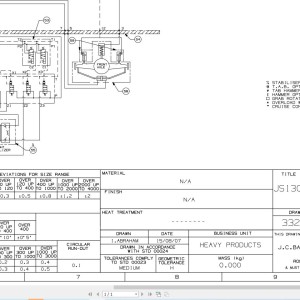 JCB JS130W T3 2005-2011 Hydraulic Diagram PDF
