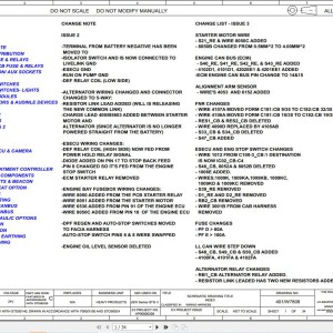 JCB JS175W STV 2020-2025 Electrical and Hydraulic Diagram PDF