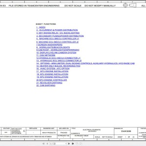JCB JS370 T4F PUN 2020-2021 Electrical and Hydraulic Diagram PDF
