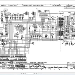 JCB JZ140HD T2 Electrical and Hydraulic Diagram PDF