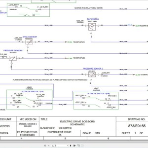 JCB S2646E EDRV RAJ 2022-2025 Electrical and Hydraulic Diagram PDF