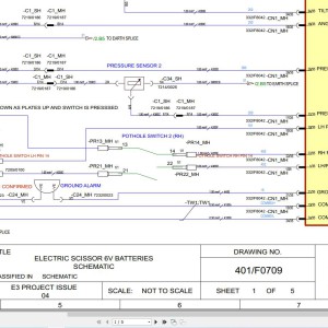 JCB S4046E RAJ 2021-2024 Electrical and Hydraulic Diagram PDF