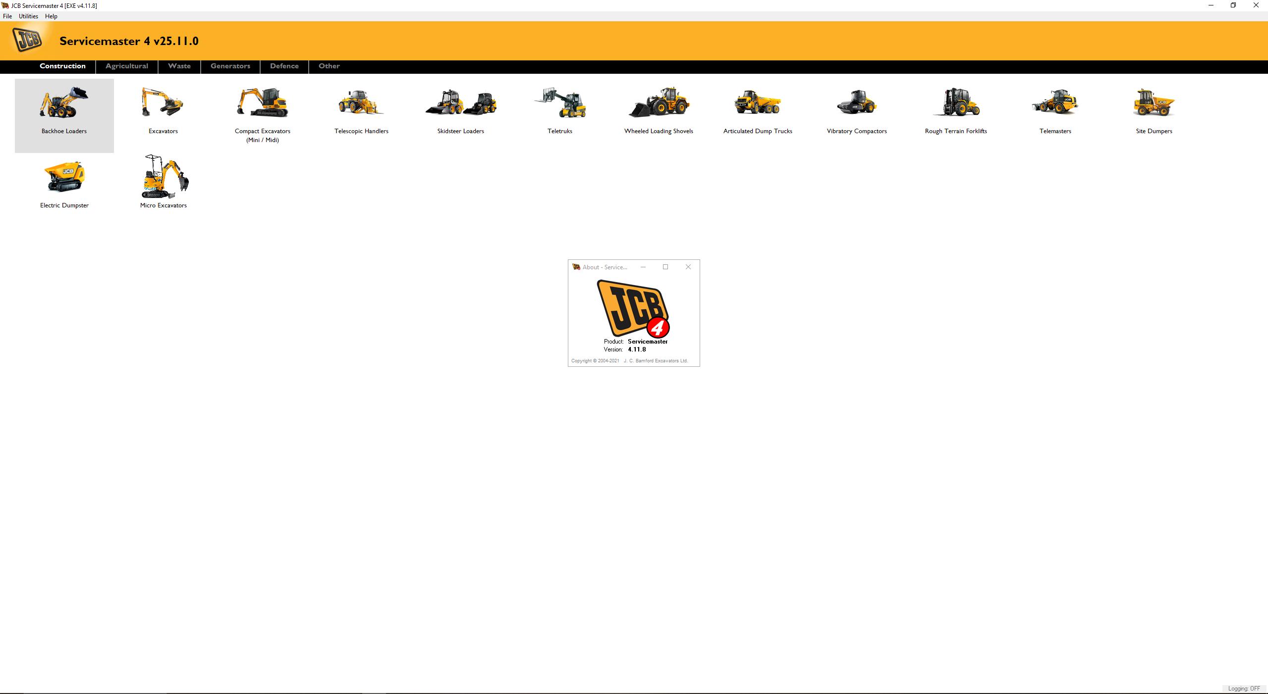 JCB ServiceMaster 4 v25.11.0 Diagnostic Program (11.2025 Update) (4)
