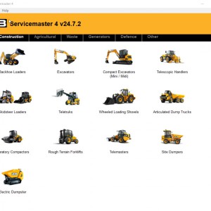 JCB ServiceMaster4 V24.7.2 Diagnostic Program 08.2024