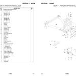 JLG 1100SJ PVC 2101 Parts Manual 31219026