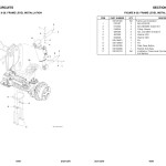 JLG 1644 PVC 1911 2005 Parts Manual 31211379