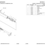 JLG 29.6 29.6LP 2906H 35.7 3507H 619A 723A L2906H Parts Manual 31200566
