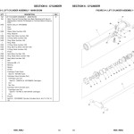 JLG 400S 460SJ PVC 2101 Parts Manual 31215967