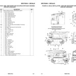 JLG 450AJ HC3 PVC 2307 Parts Manual 31222401