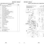 JLG 600AJ PVC 2301 Parts Manual 31221369