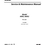 JLG 600S 660SJ PVC 2201 Service and Maintenance Manual 31219930