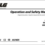 JLG 600S HC3 660SJ HC3 PVC 2001 Operation Safety Manual 31215907