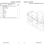 JLG 800S HC3 860SJ HC3 PVC 2201 Parts Manual 31220660