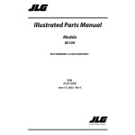 JLG 8010H Parts Manual 31211278