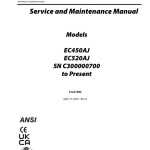 JLG EC450AJ EC520AJ Service and Maintenance Manual 31221583
