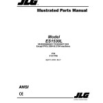 JLG ES1530L Parts Manual 3121796