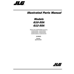 JLG G10-55A G12-55A Parts Manual 3126020