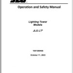JLG LT3 Operation Safety Manual 1001309466