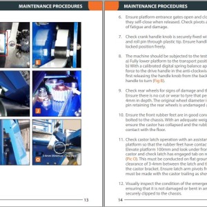 JLG POWER TOWERS PECOLIFT Operation Maintenance Manual 1001305105
