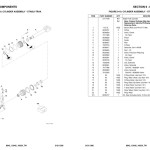 JLG SKYTRAK 10042 10054 8042 PVC 1911 2005 Parts Manual 31211390