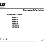 JLG X13JP X370AJ Parts Manual 3121772