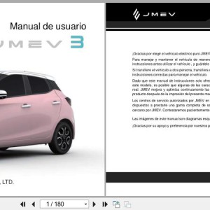 JMEV JMEV3 User Manual PDF ES
