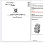 John Deere 4TNV94FHT Yanmar Diesel Engine Component Technical Manual CTM136419