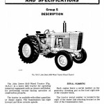 John Deere 3010 Wheel Tractor Service Manual SM2041
