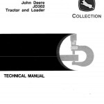 John Deere 302 Lawn Garden Tractor Technical Manual TM1089