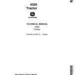 John Deere 4320 Tractor Technical Manual TM1029