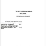 John Deere 490D 590D Excavator Repair Technical Manual TM1390