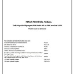 John Deere 4930 Self-Propelled Sprayer Repair Technical Manual TM1386