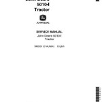 John Deere 5010 5010i Tractor Service Manual SM2051