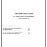 John Deere 544E LL TC 624E 644E Loader Diagnostic Operation Test Manual TM1413