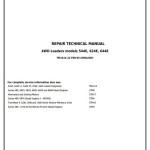 John Deere 544E LL TC 624E 644E Loader Repair Technical Manual TM1414