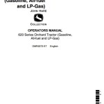 John Deere 620 Series Orchard Tractor Operator Manual OMR2073